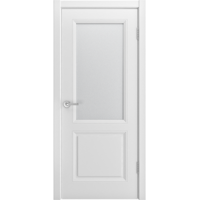 Ульяновская дверь Уно-2 белая эмаль ДО
