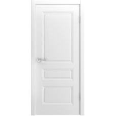 Ульяновская дверь Уно-3 белая эмаль ДГ