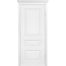 Ульяновская дверь Турин-4 белая эмаль ДГ