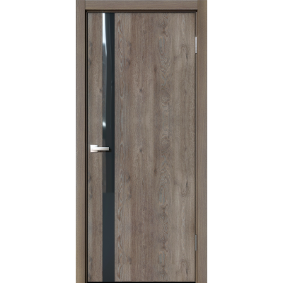 Межкомнатная дверь экошпон N-05 эдисон коричневый