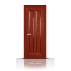 Дверь СитиДорс модель Крит цвет Красное дерево