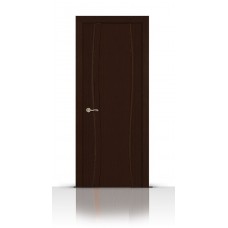 Дверь СитиДорс модель Жемчуг-1 цвет Венге