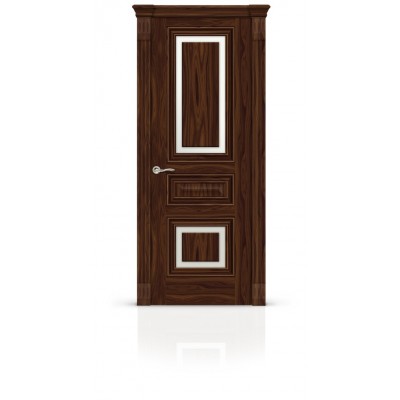 Межкомнатная Дверь СитиДорс модель Элеганс-3 цвет Американский орех